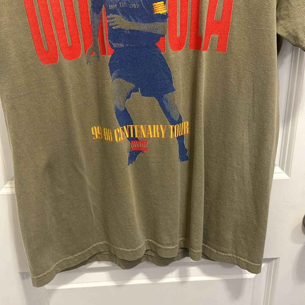 Pep Guardiola Graphic T-Shirt FC Barcelona Size M Soccer Football - Picture 4 of 5